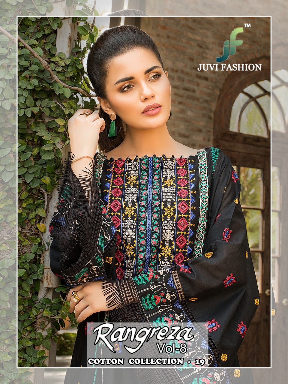 Juvi fashion Rangreza Vol 8 Designer Pakistani Suit Catalog Wholesale Dealer