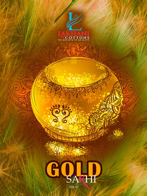 Lakhani Cotton Gold Sakhi vol 1 cotton churidar collection online
