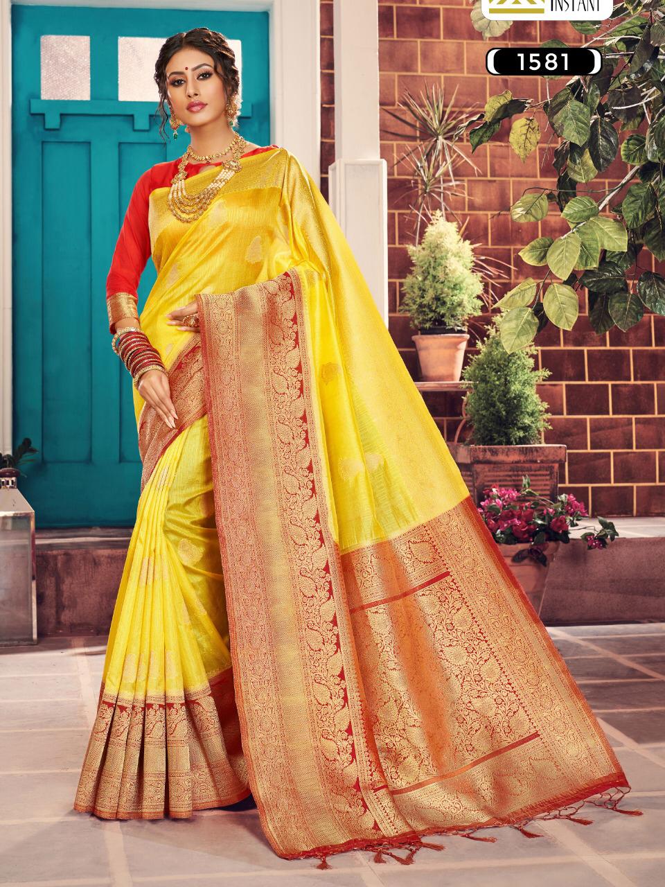 Style Instant Nandita Silk Exclusive Designer Silk Saree Latest Catalog Wholesaler
