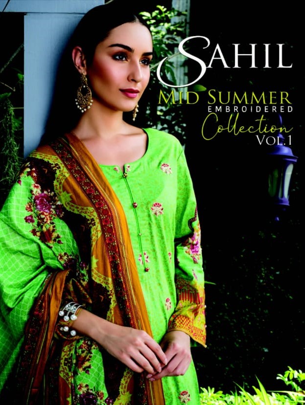 ZS Textile Sahil Mid Summer vol 1 Original Pakistani Suits Dealer