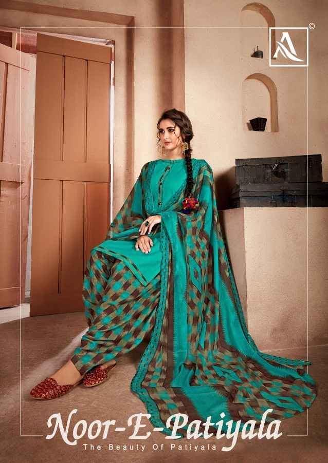 Alok Suits Noor E Patiyala Cotton Jacquard Punjabi Suits Online