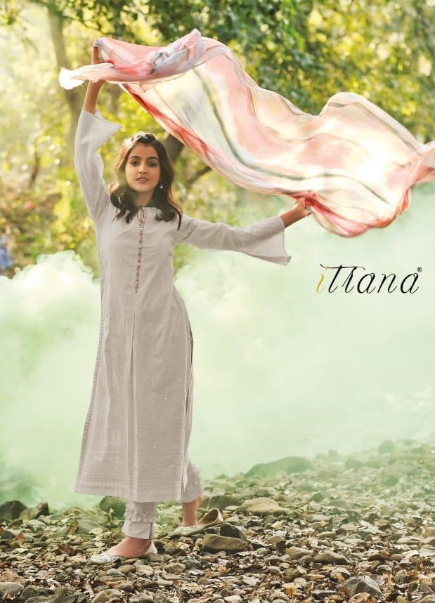 Itrana Abstract Expression by Sahiba Branded Ladies Cotton Suit NEw Catalog Online