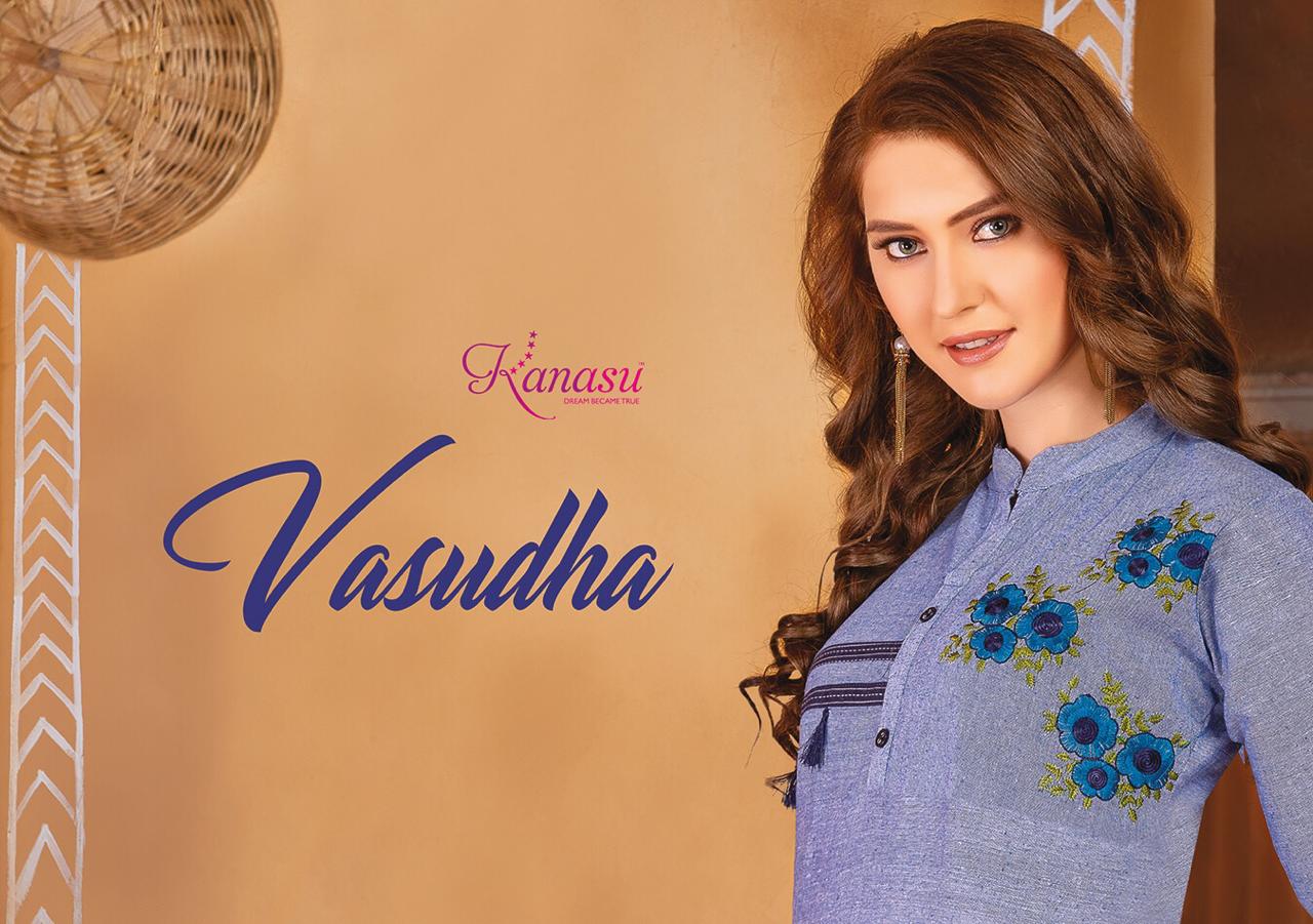 Kanasu Vasudha khadi cotton kurti design collection