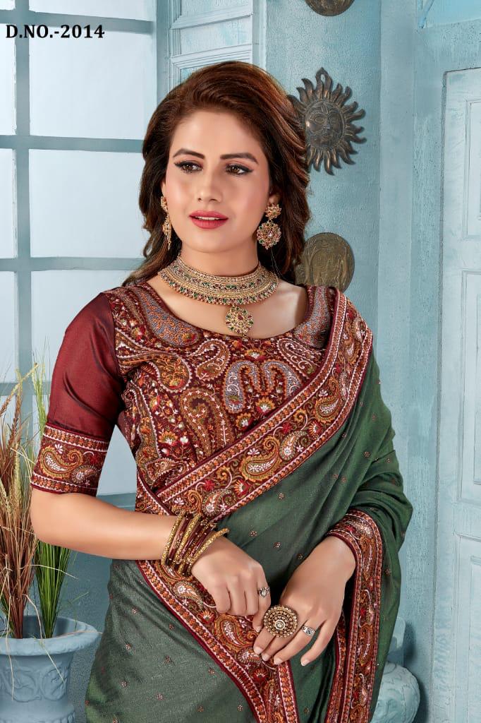 Nari Kashmiri King 2011 to 2020 Series Designer Saree Buy online