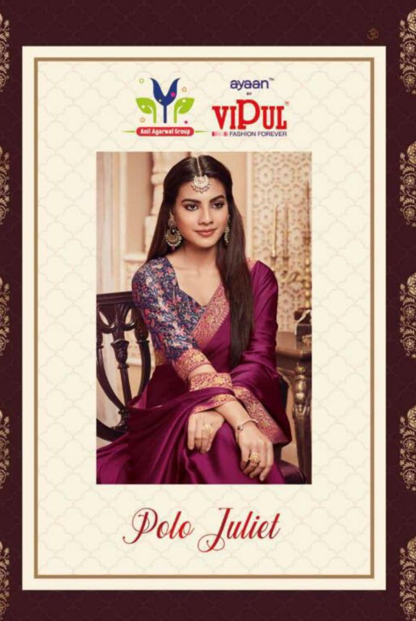 polo Juliet CAT 418 by Vipul Saree Collection at best price