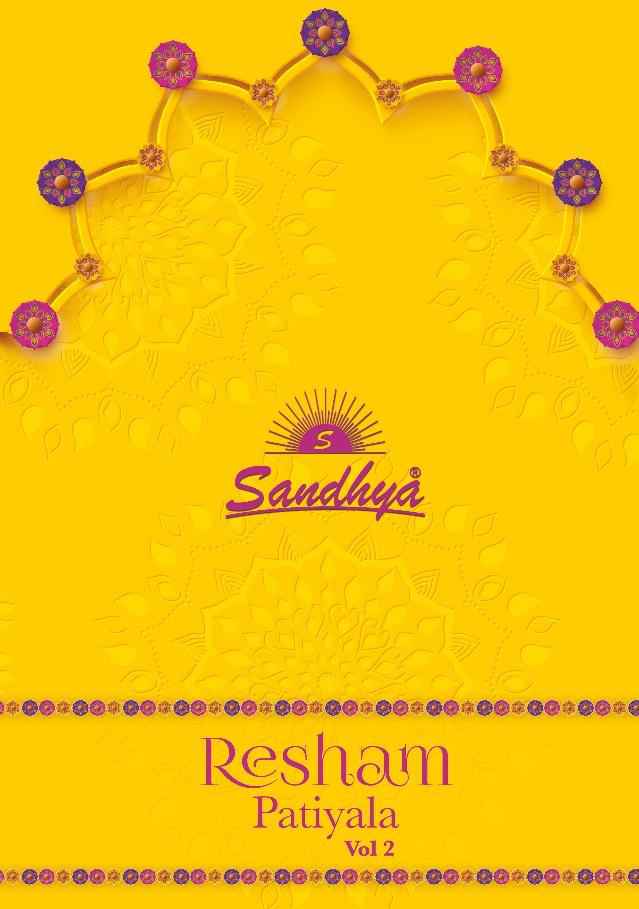 Sandhya Resham Patiyala vol 2 readymade Punjabi Collection