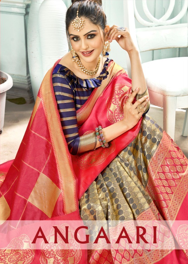 YNF angari Silk Pure Banarasi Silk Saree Collection at Best Price