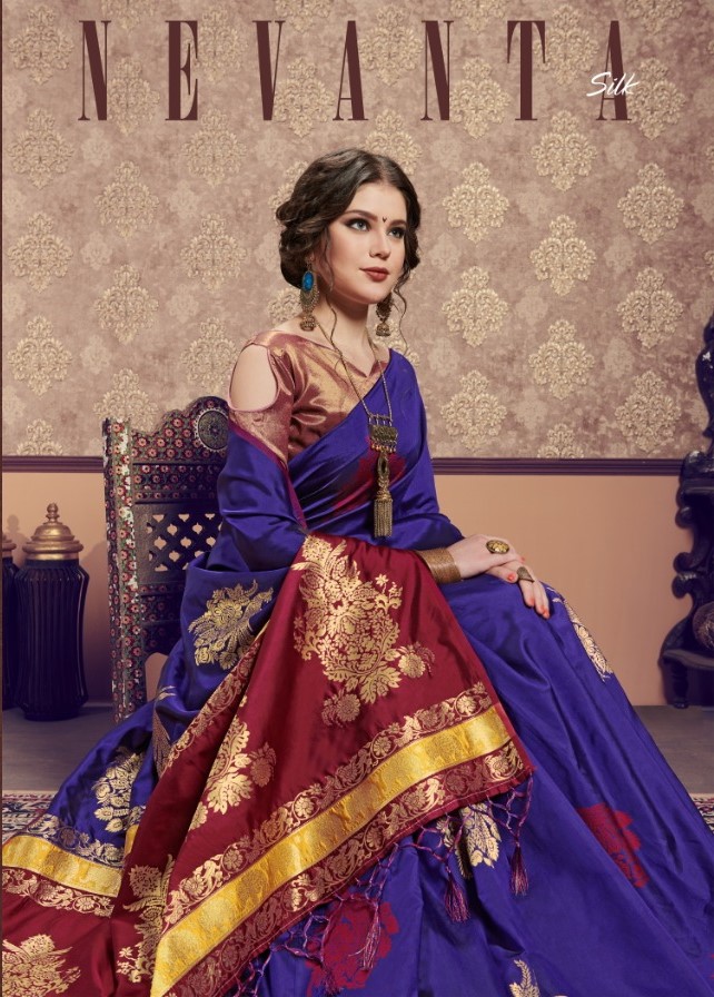 YNF Nevanta Silk fancy weaving Handloom Silk Saree Collection 2020