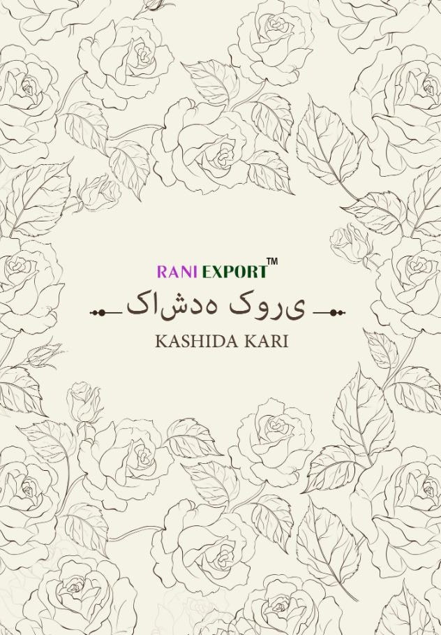 Rani exports kashida kari pure cotton plazo ladies Suit wholesale
