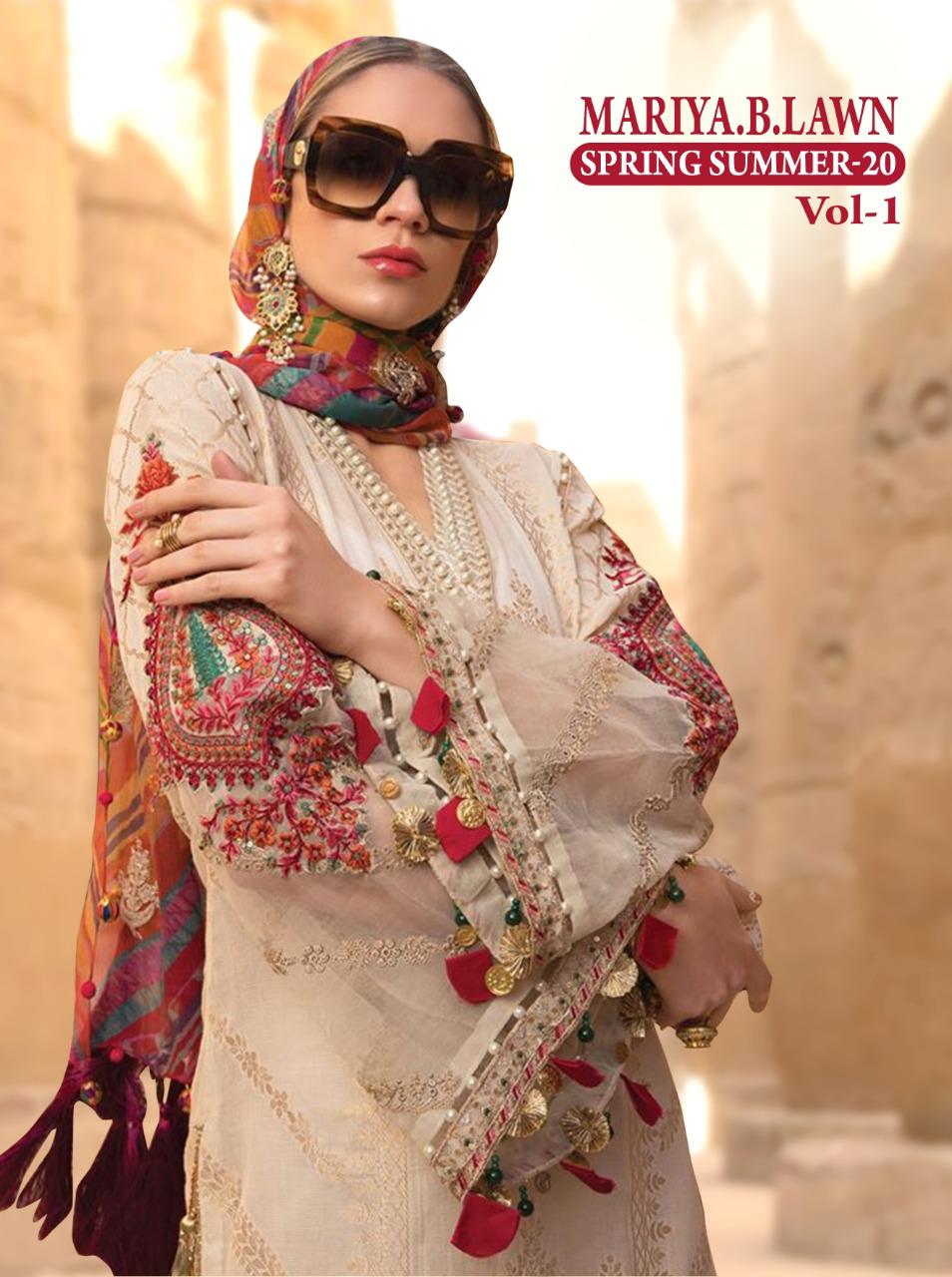Shree Fabs Mariya B Spring Summer 2020 Vol 1 Pakistani Suit New designs