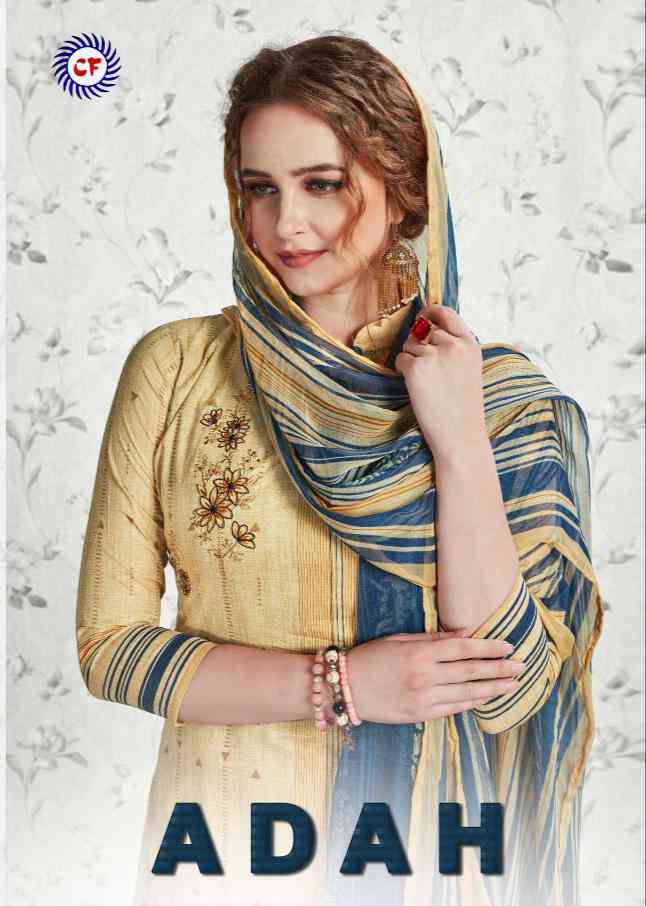 Chandra Fashion Adah Cambric Cotton Dress Materials With Price