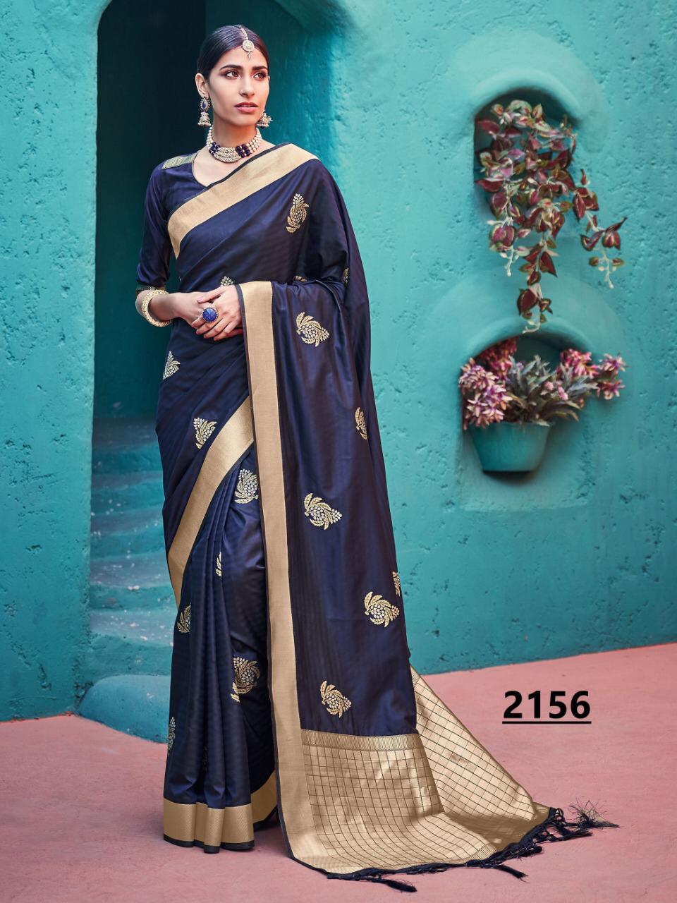 Elina Heritage Silk Pure Kanjivaram Silk Saree Catalog Supplier in Surat