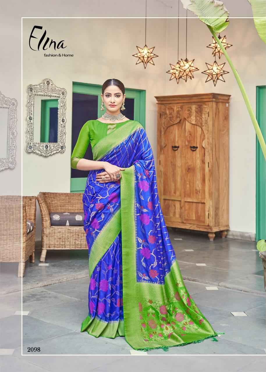 Elina Madhurima Silk Exclusive Weaving Silk Saree New catalog dealer