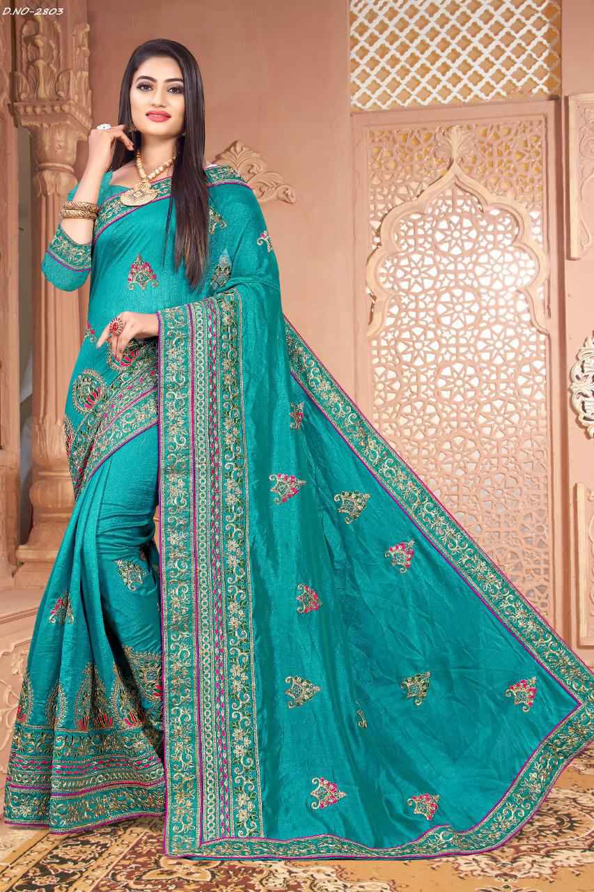 lady Ethnic 2801 to 2808 Series Designer Indian Saree Catalog Wholesaler