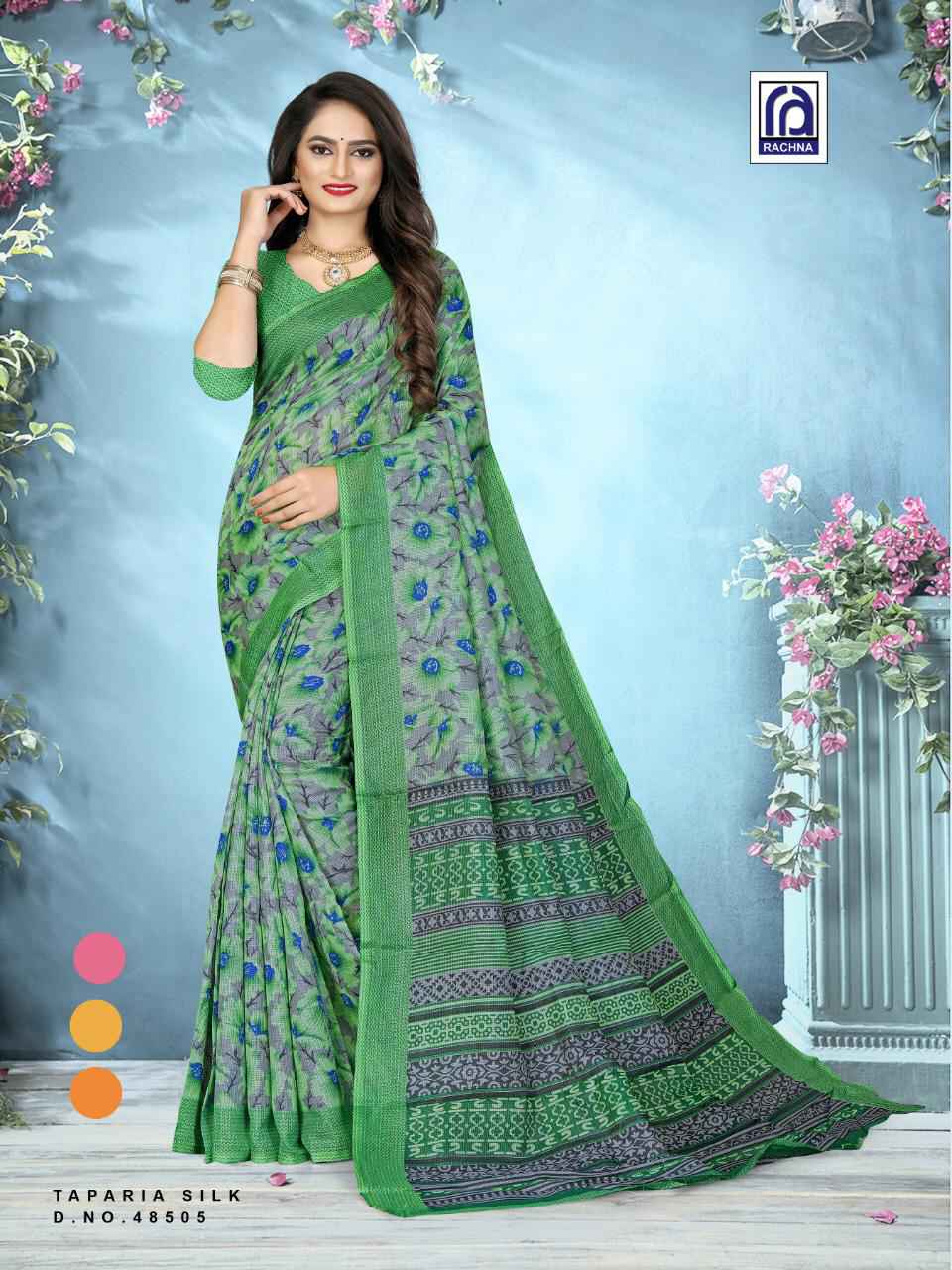 Rachna Taparia Silk Exclusive Cotton Silk Saree New Collection With Price