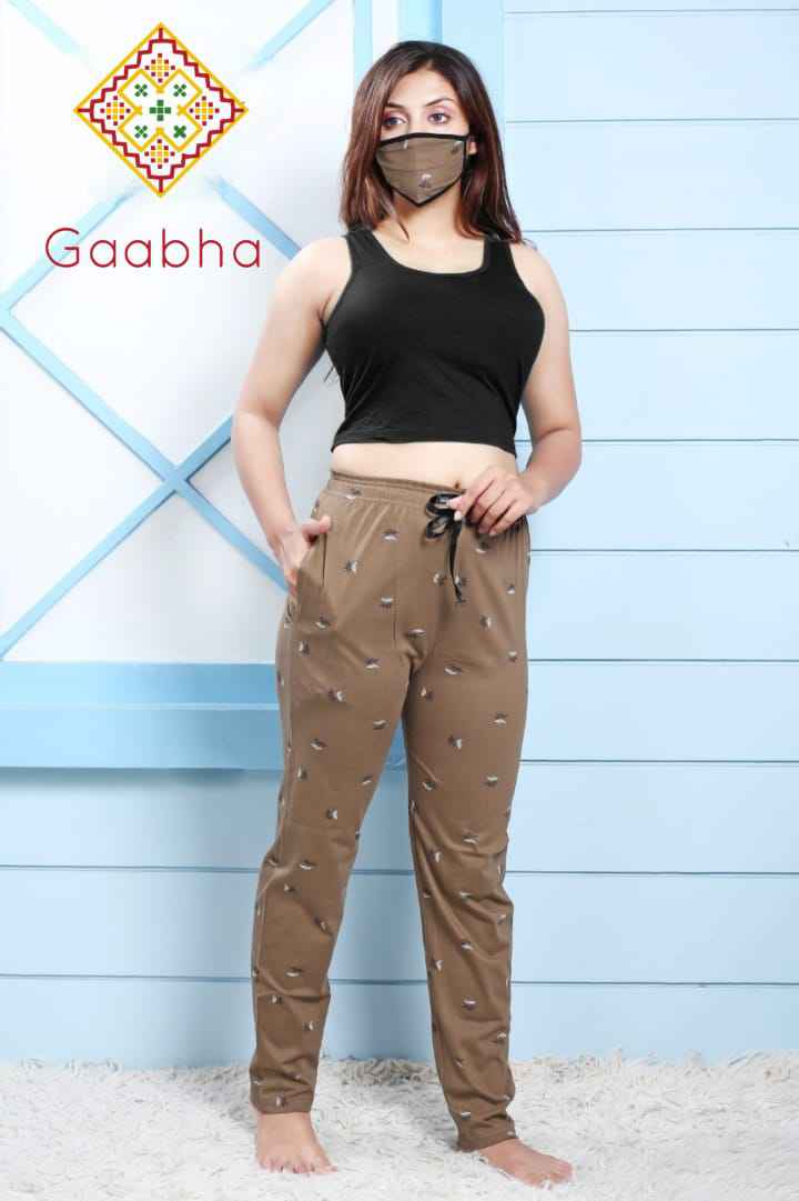 gaabha Bottom With Mask home Wear Collection in Wholesale Price
