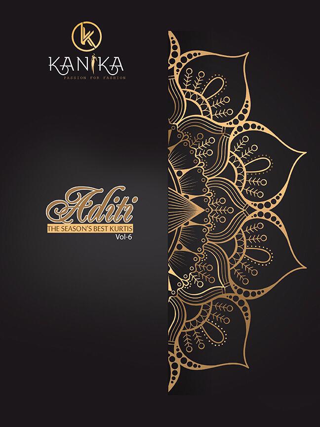 Kanika Aditi Vol 6 Embroidery Plain Kurti Supplier With Best Price