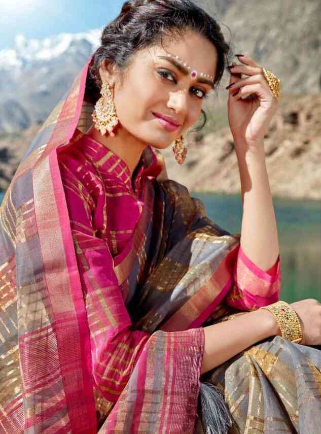 Lifestyle Arnika Silk Ethinc Wear Sarees with Catalogue Price
