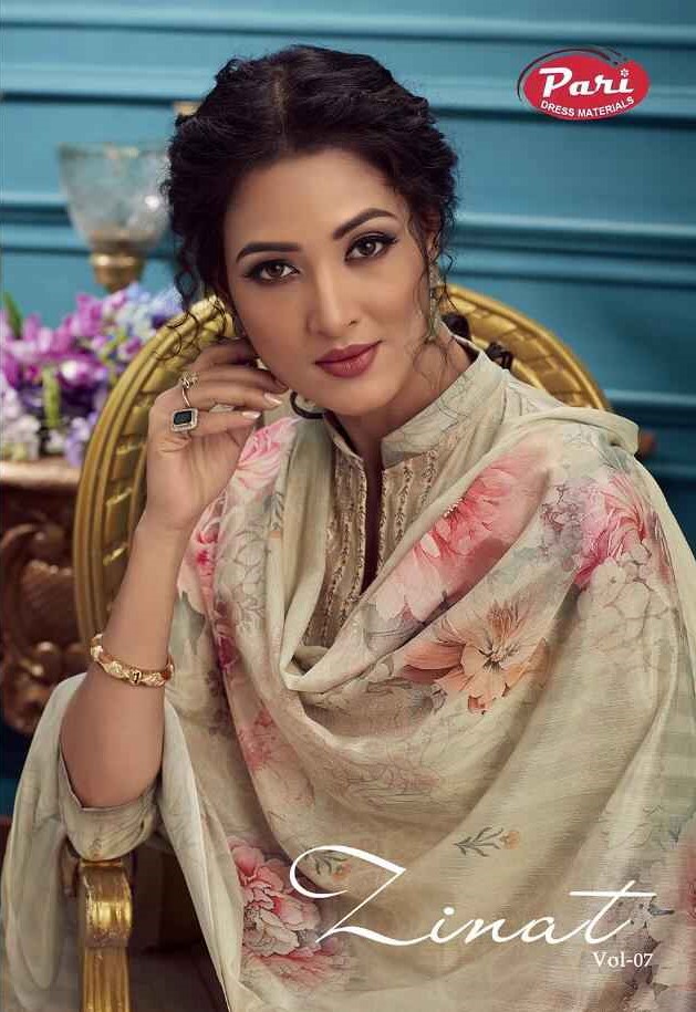 pari Fashion Zinat Vol 7 Designer cotton salwar Kameez New Catalog 2020