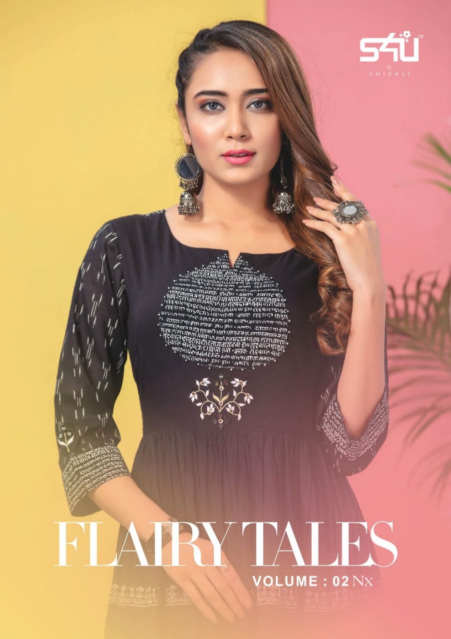 s4U by Shivali Fairy Tales Vol 2 Shimmer Look Readymade Maxi New Collection