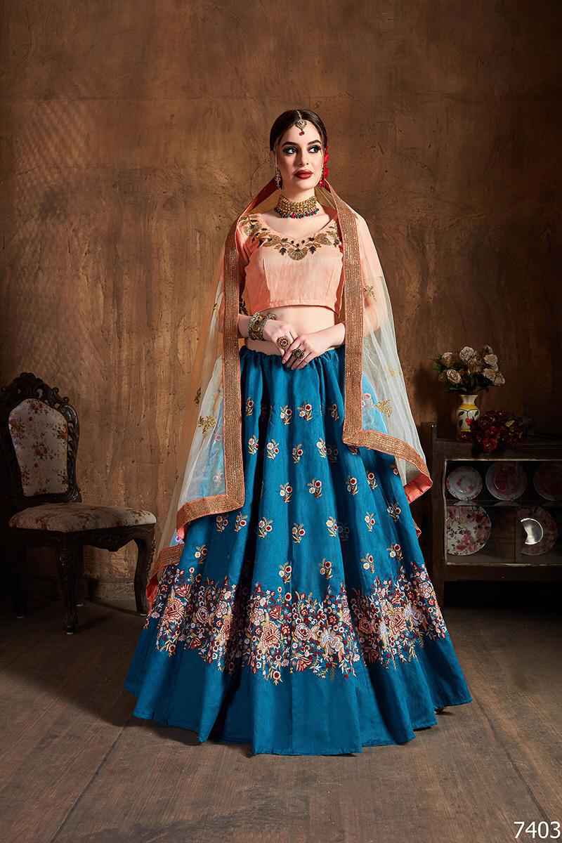 AN Cultural 7401 to 7415 NX Designer Stylish Bridal Lehenga Catalog Supplier in Surat