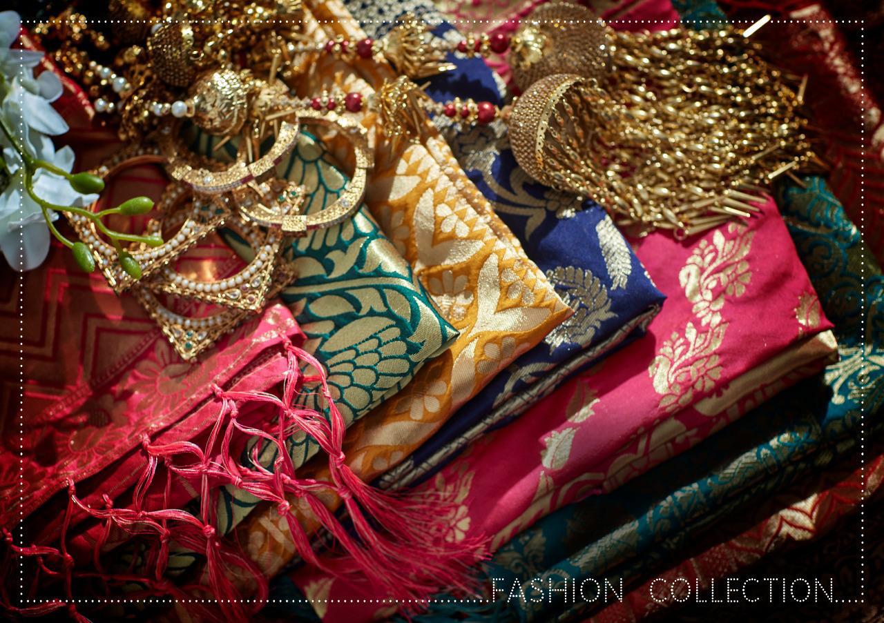 AVC Raas Banaras Dupatta Cotton Ladies Suit New Catalog in Wholesale Price