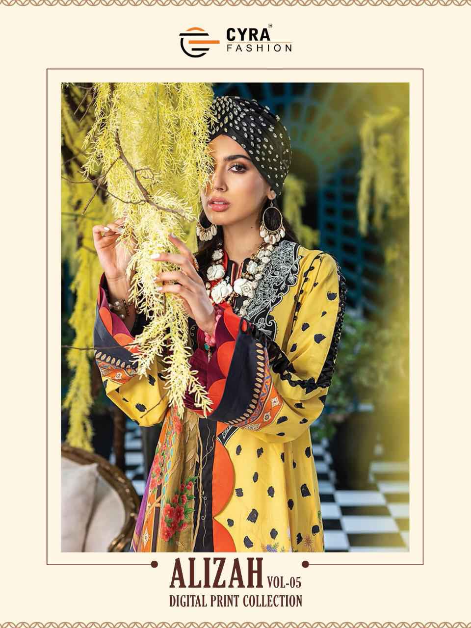 Cyra Fashion Alizah Vol 5 Digital Print Collection designer Pakistani Suit latest Designs