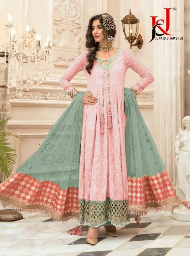 j and J 1204 Colours Designer pakistani Suit Catalog Supplier in Surat