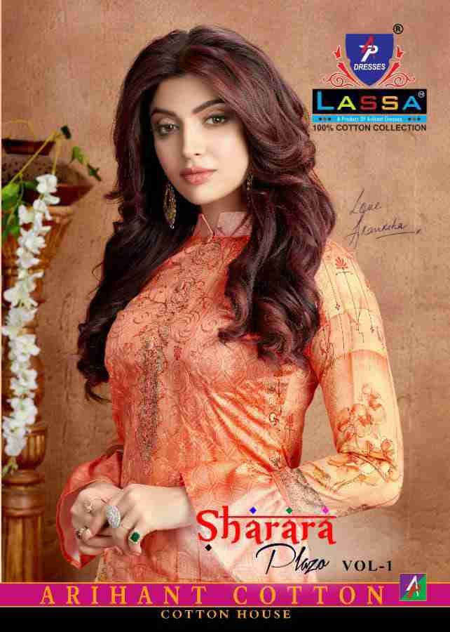 Lassa Sharara Plazo vol 1 Cotton Printed Dress Material Supplier