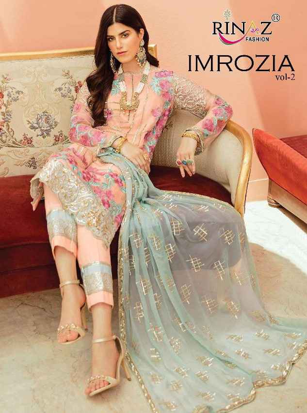 Rinaz Imorzia Vol 2 Stylish Designer pakistani Suit Latest Collection