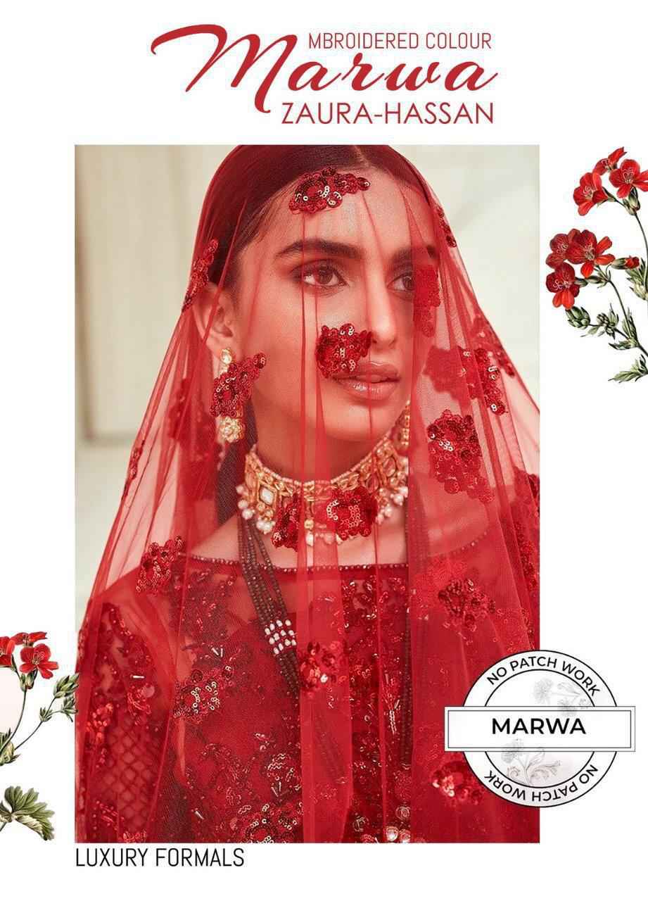 Zaura Hasan marwa Designer Pakistani Suit Latest Designs 2020 in Surat