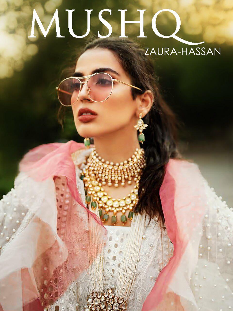 Zaura Hassan Mashq Designer Pakistani Suit New Catalog Wholesaler