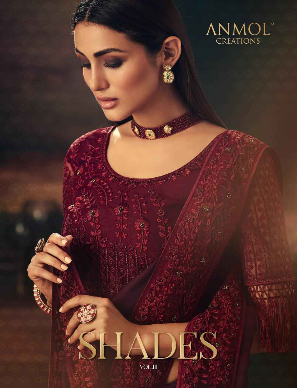 Anmol Shades Vol 3 1801 to 1818 Series party wear Saree New Collection