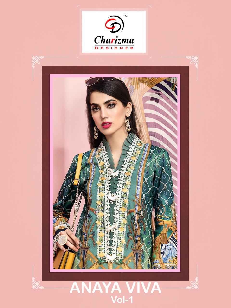 Charizma anaya Viva Vol 1 Designer pakistani Suit Latest designs in Surat