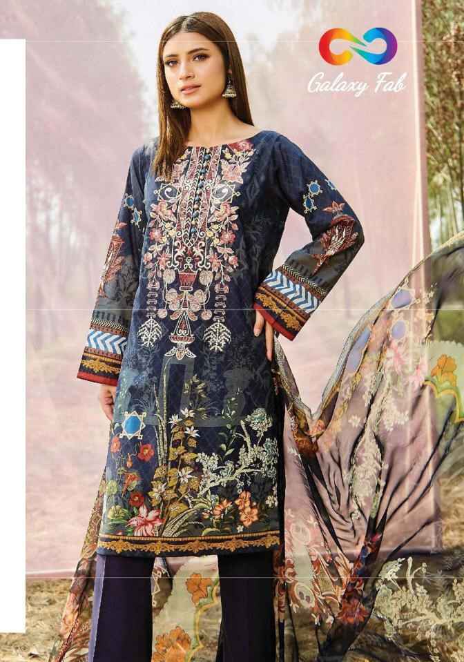 Galaxy Fab Sana Safinaz Lawn Collection Pakistani Suit Latest Collection 2020
