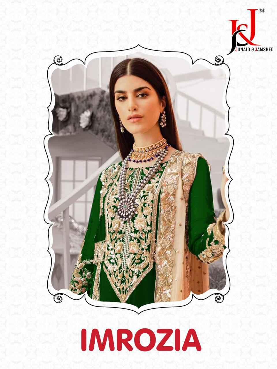 J and J Imrozia Colour designer pakistani Suit Latest Catalog wholesaler