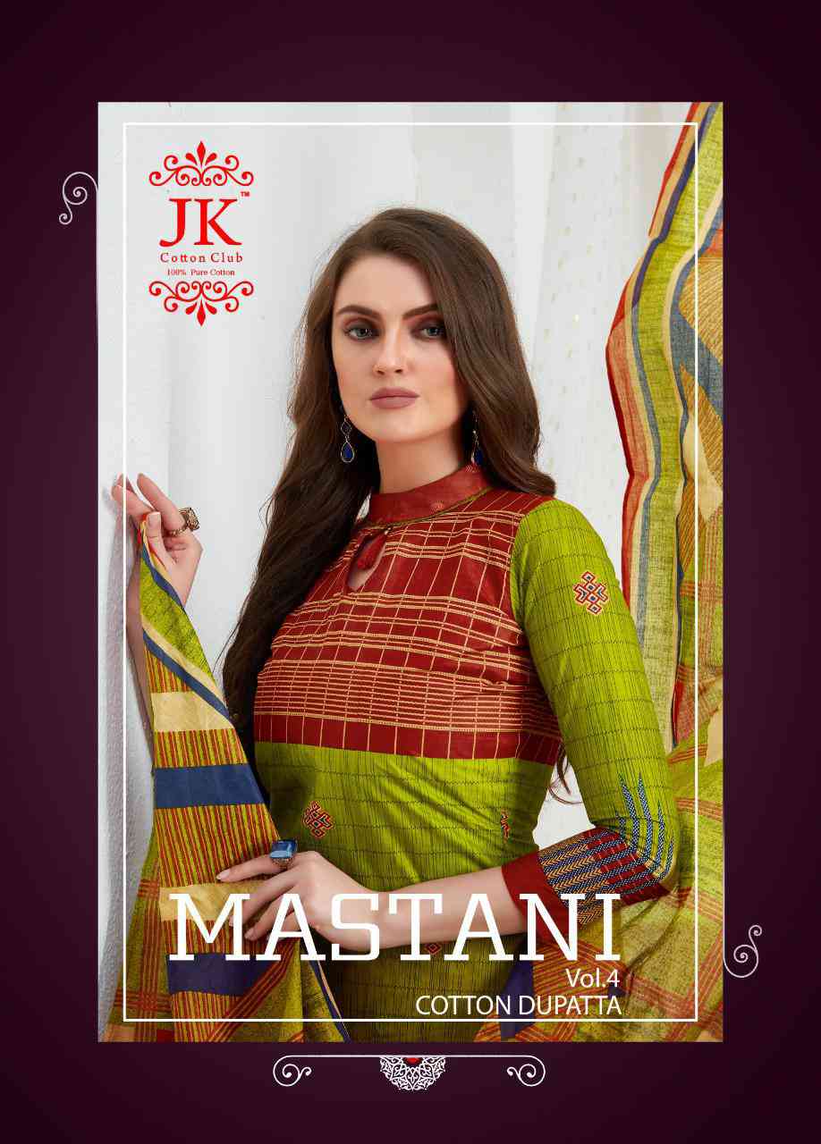 JK Cotton Mastani Vol 4 Cotton Dress Material
