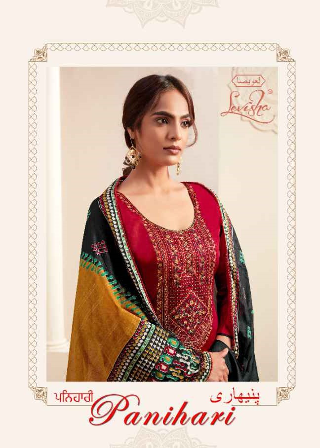 Levisha Panihari Panihari Stylish Cotton Suit New Catalog Wholesale Price