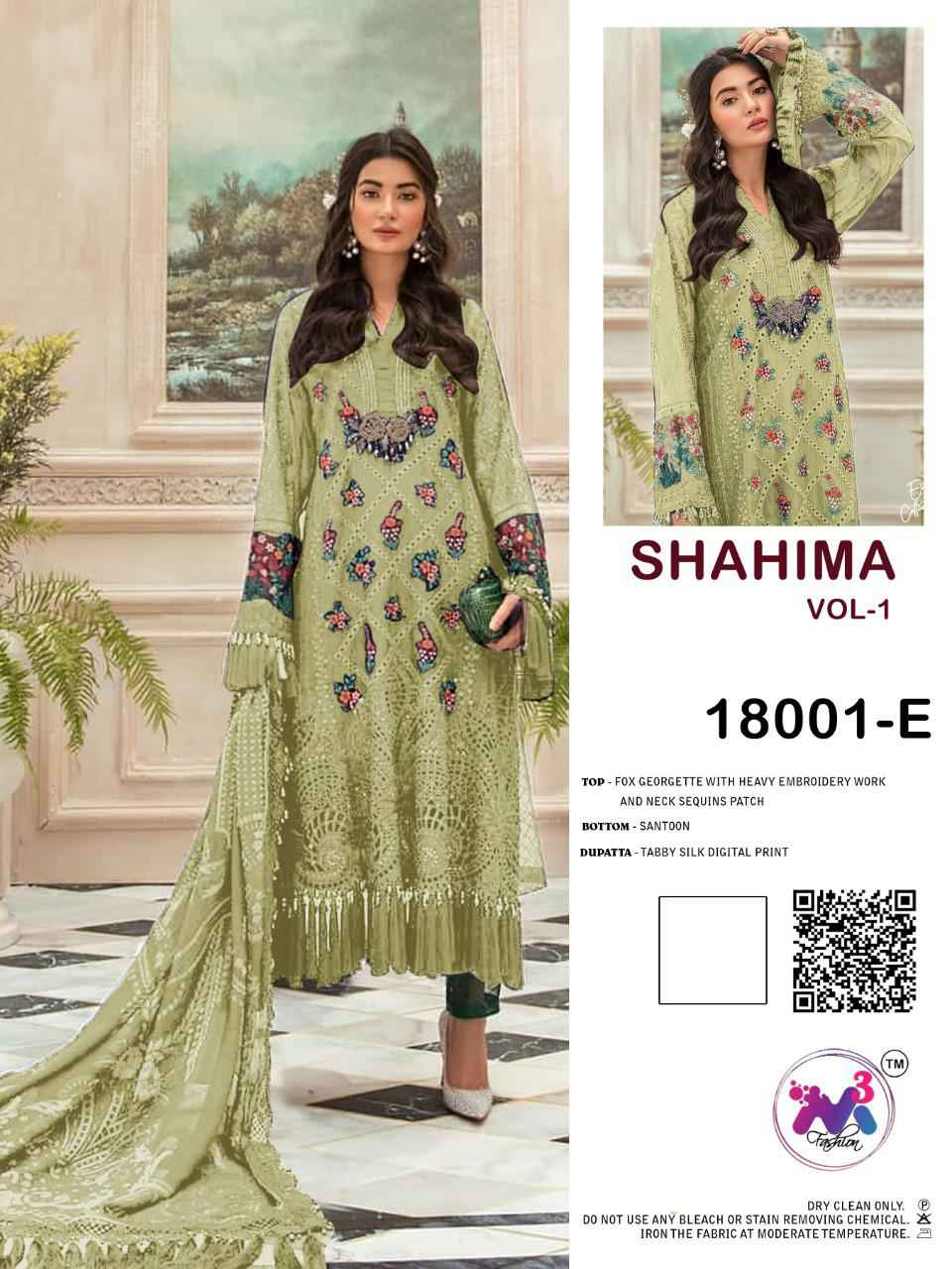 M3 Fashion Maria B Shahima Vol 1 Pakistani Salwar Suit New Collection in Wholesaler