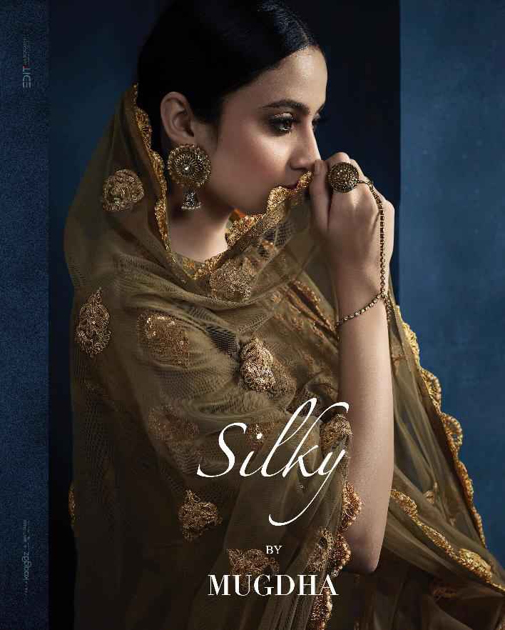 Mugdha Silky 11054 to 11058 Series Designer party wear Stylish Dress Collection