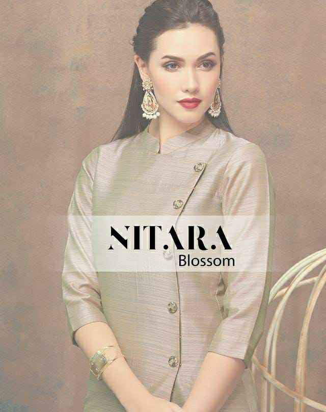 Nitara Blossom Stylish Designer Kurti with Bottom Set Collection in surat