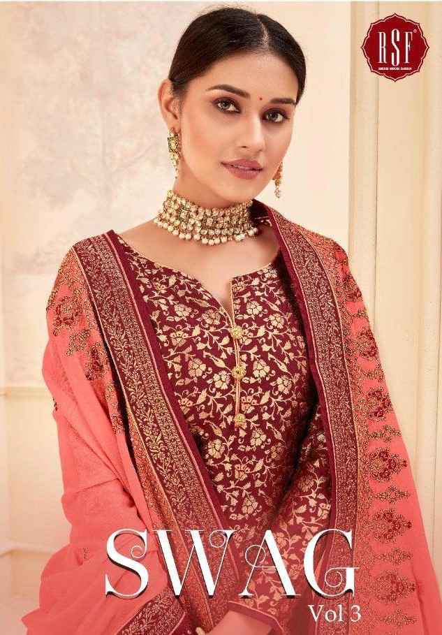RSF Swag Vol 3 Ethnic Wear Ladies Suit New catalog 2020