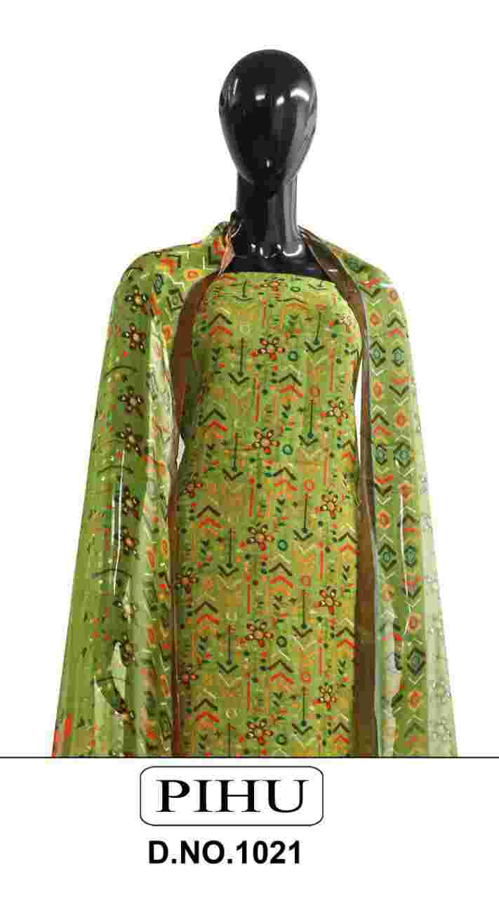 Jain Tex Pihu 1021 Printed Pashmina Suit Wholesaler