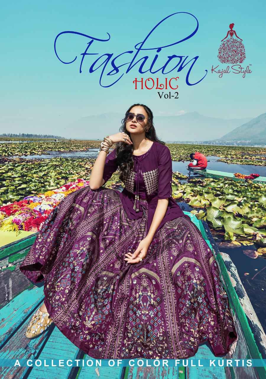 Kajal Style Fashion Holic vol 2 Designer readymade kurti collection