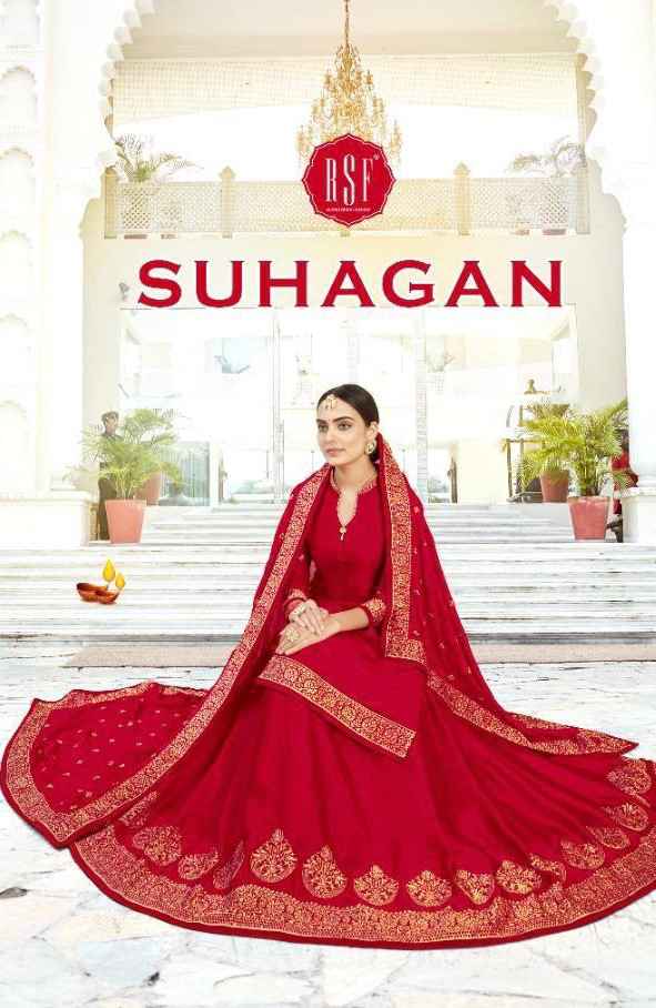 RSF Suhagan Designer karwa special lehenga suit supplier