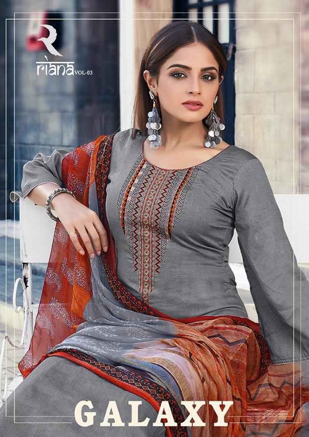 Shivam Riana Vol 3 Galaxy Elegant Ladies Suit new collection in wholesale