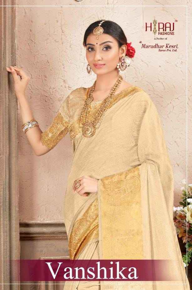 Shri Marudhar kesri vanshika Cotton Silk saree supplier