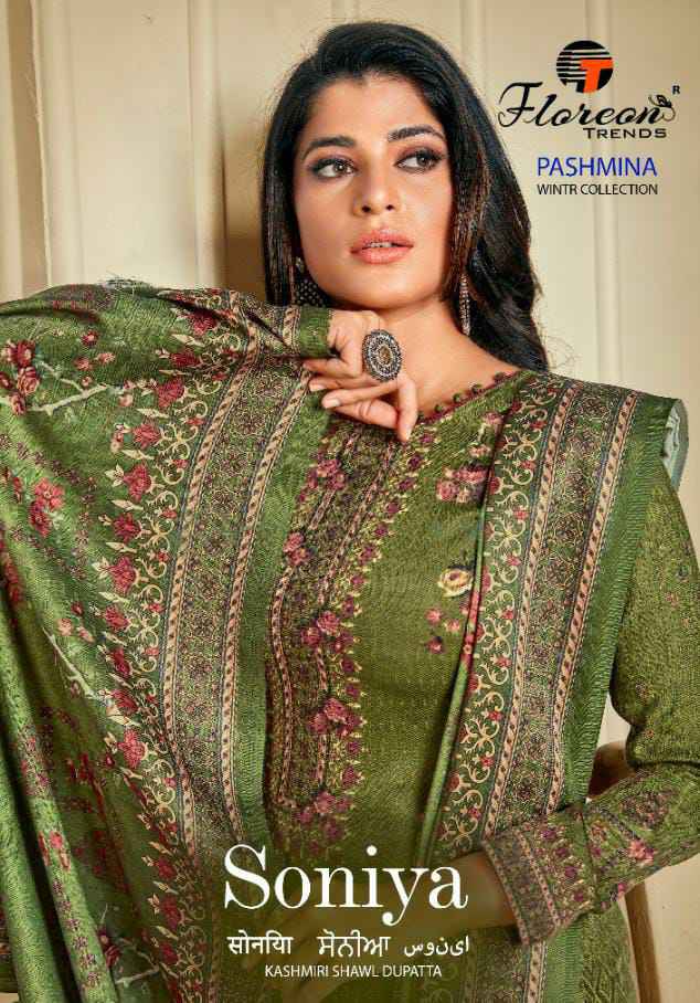 Floreon Trends Saniya Pashmina Ladies Suits Dealer