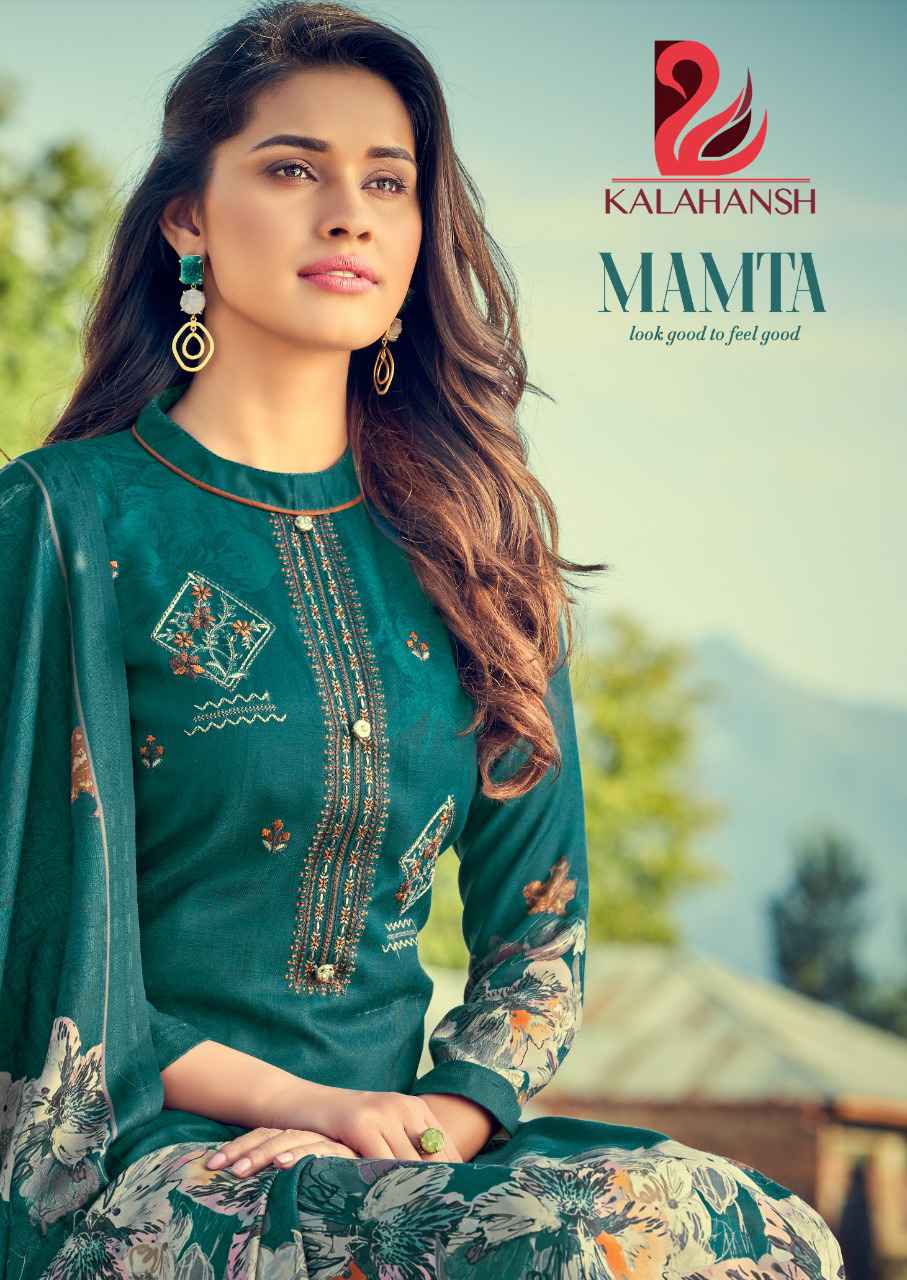 Kalahansh Mamta Digital Print Pashmina Suit New Designs