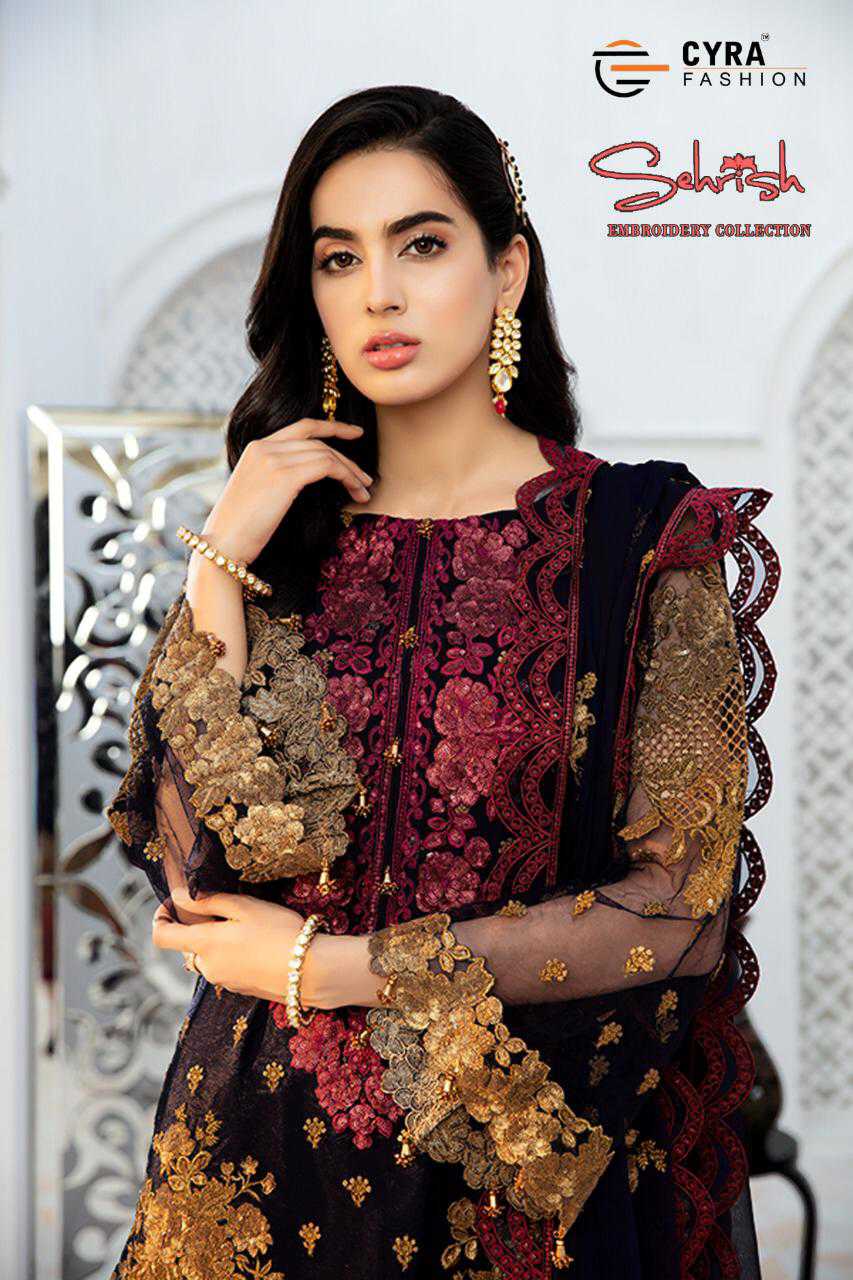 Cyra Fashion Sehrish Heavy Georgette Pakistani Suits Dealer